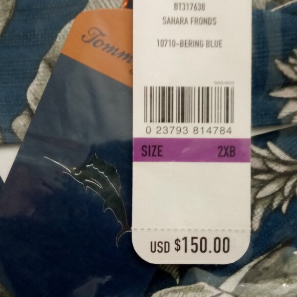 Tommy Bahamas 2XB Bering Blue - Picture 2 of 3
